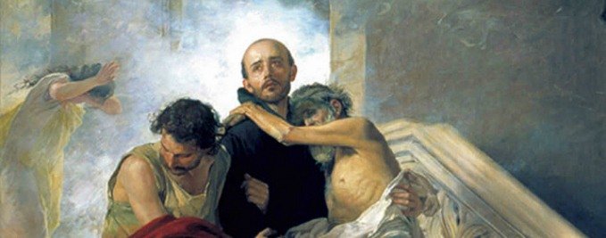 St. John of God saving the Sick from a Fire at the Royal Hospital by Manuel Gómez-Moreno González - Museo de Bellas Artes de Granada – Granada, Spain
