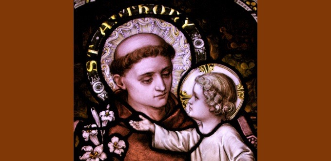 St. Anthony of Padua stained glass
